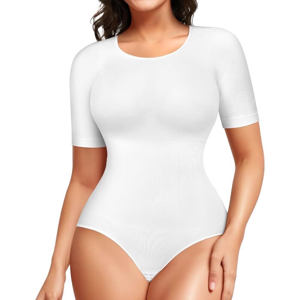 Women Body Shaper Bodysuit Seamless Tummy Control Stretch Comfort